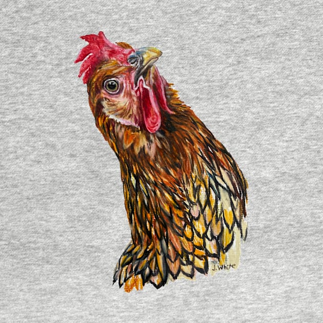 Selma the Hen by jenesaiscluck